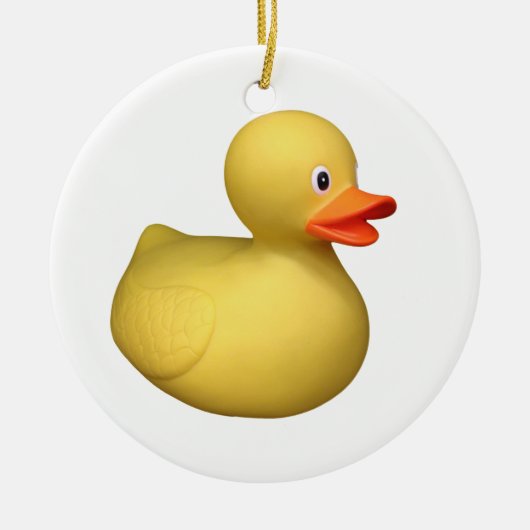 Rubber Duck Keramisch Ornament (Voorkant)