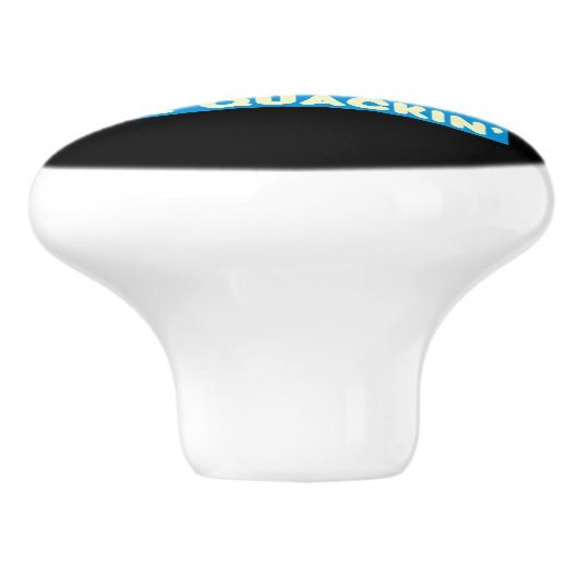 Rubber Duck Keramische Knop (Zijkant)