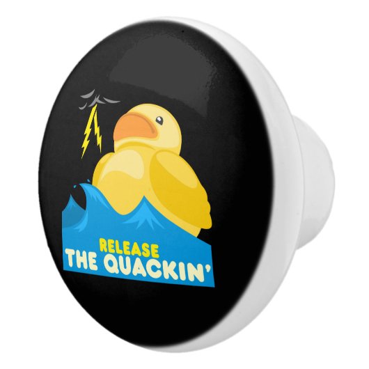 Rubber Duck Keramische Knop (Rechts)