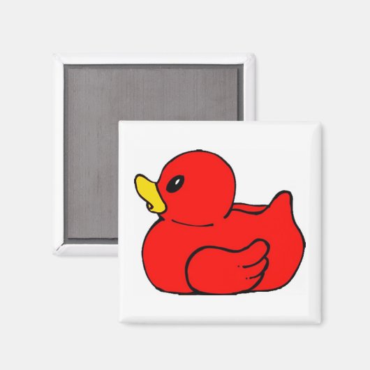 Rubber Duck Magneet (Voorkant / Achterkant)