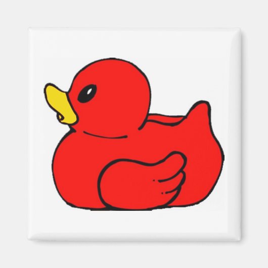 Rubber Duck Magneet (Voorkant)