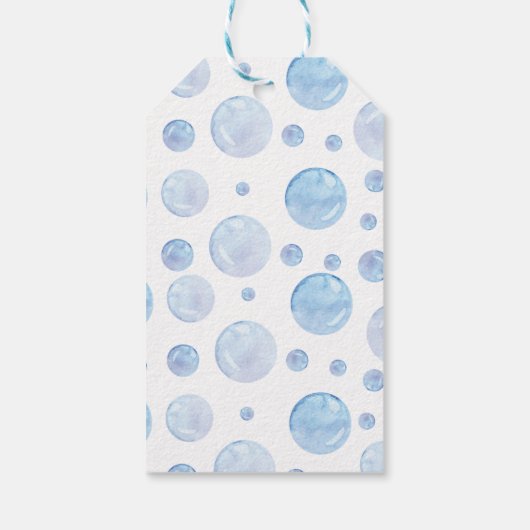 Rubber Duck Meisje Verjaardag Dank u Label Cadeaulabel (Achterkant)