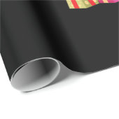 Rubber Duck met kerstboom Duckie Quack Kerstmis Cadeaupapier (Rol Hoek)