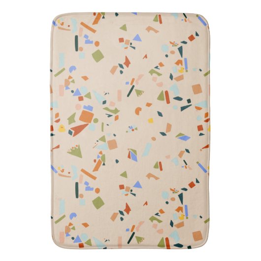 Rubber Duck Modern Terrazzo Badmat (Voorkant Verticaal)