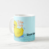 Rubber Duck mok (Voorkant links)