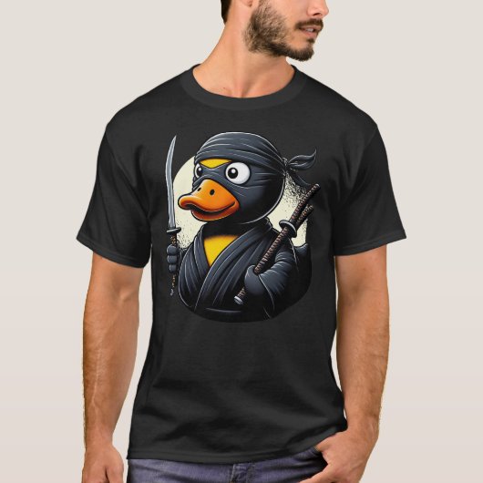 Rubber Duck Ninja T-shirt (Voorkant)