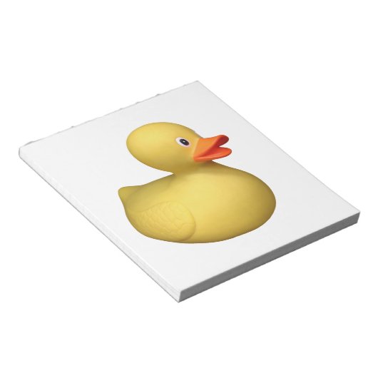 Rubber Duck Notitieblok (Schuin)