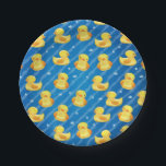 Rubber Duck Papieren Bordje<br><div class="desc">Rubber Ducky Bord - Geen behoefte om het te vinden als het op partijbenodigdheden aankomt. 'Verdeel' je partijgasten met dit ultra-funky papieren bord. Met een klassieke rubbereend,  omringd door een bubbly waterachtergrond in donkerblauw. Ideaal voor een kinder feest of iets wat eigenaardigs is voor een opgegroeid feest.</div>