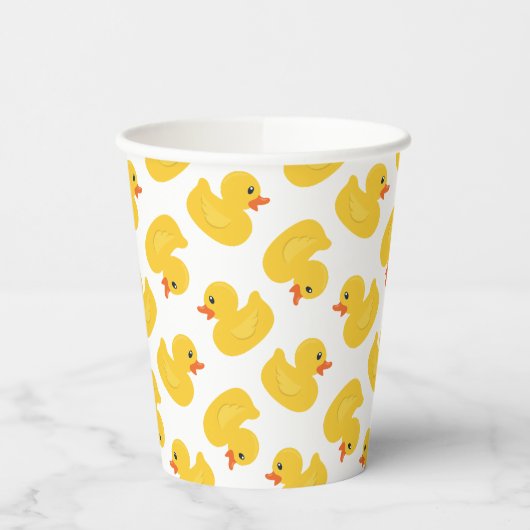 Rubber Duck Papieren kopjes | Schattige Yellow Duc Papieren Bekers (Links)