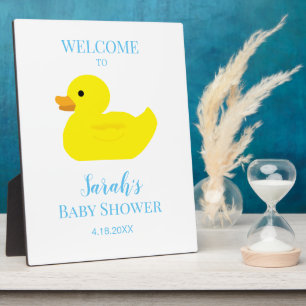 Rubber Duck Party Baby shower BABY Fotoplaat