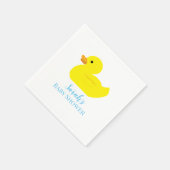 Rubber Duck Party Baby shower BABY Servet (Hoek)