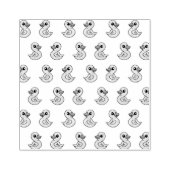 Rubber Duck Patroon Afdrukken Rubber Stempel (Afrduk)