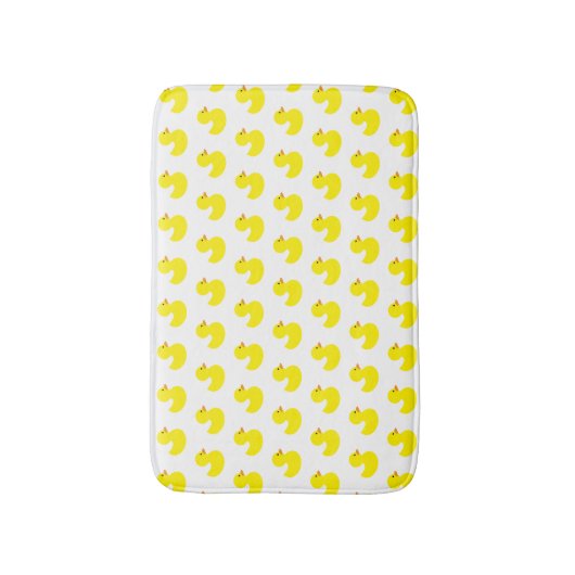 Rubber Duck Pattern Bath Mat (Voorkant Verticaal)