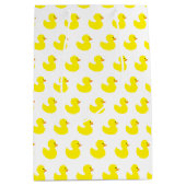 Rubber Duck Pattern Gift Bag Medium Cadeauzakje (Voorkant)