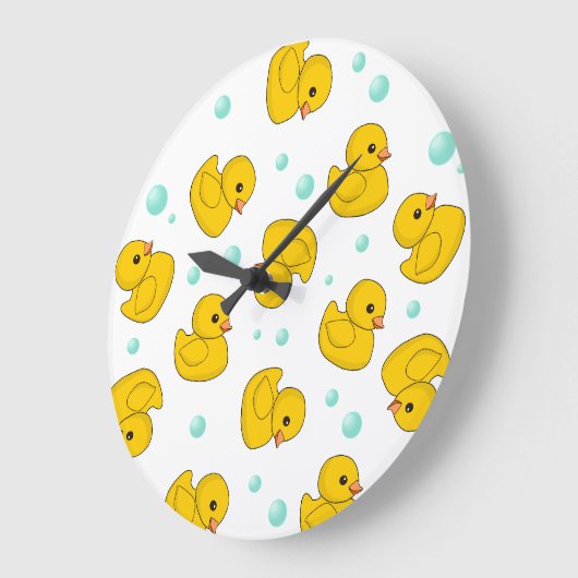 Rubber Duck Pattern Grote Klok (Hoek)