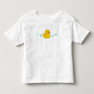 Rubber Duck Pattern Kinder Shirts