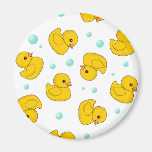 Rubber Duck Pattern Magneet