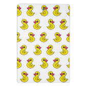 Rubber Duck Pattern Mini Klembord (Achterkant)