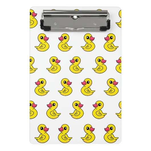 Rubber Duck Pattern Mini Klembord (Voorkant)