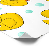 Rubber Duck Pattern Poster (Hoek)