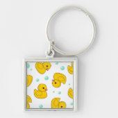 Rubber Duck Pattern Sleutelhanger (Voorkant)