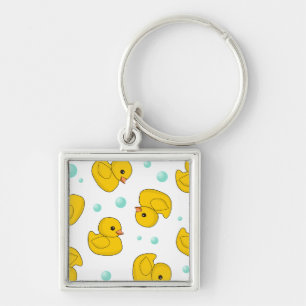 Rubber Duck Pattern Sleutelhanger