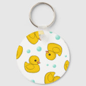 Rubber Duck Pattern Sleutelhanger (Voorkant)