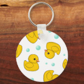 Rubber Duck Pattern Sleutelhanger (Voorkant)
