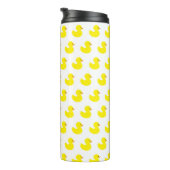 Rubber Duck Pattern Tumbler Thermosbeker (Geroteerd rechts)