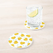 Rubber Duck Pattern Zandsteen Onderzetter (Zijkant)