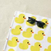 "Rubber Duck" Persoonlijke keukenhanddoek Strandlaken (In situ)