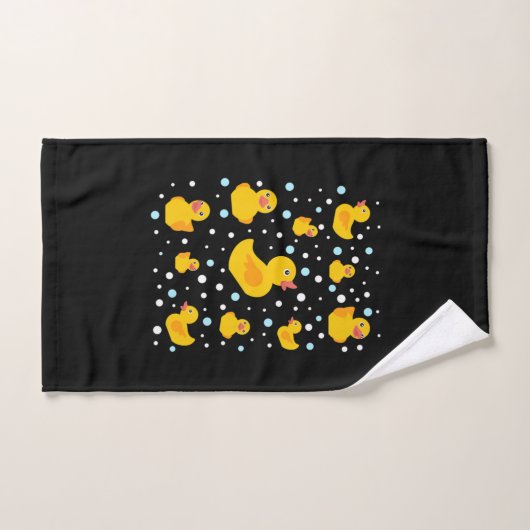 Rubber Duck Print Handdoek (Handdoek)