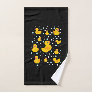 Rubber Duck Print Handdoek