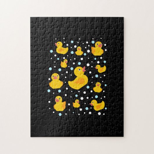 Rubber Duck Print Legpuzzel (Verticaal)