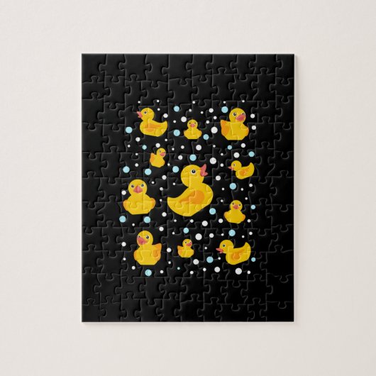 Rubber Duck Print Legpuzzel (Verticaal)
