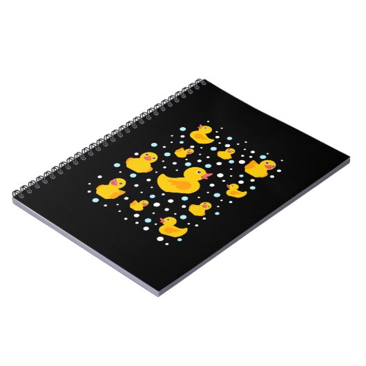 Rubber Duck Print Notitieboek (Linkerzijde)