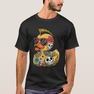 Rubber Duck Punk Heavy Metal T-shirt