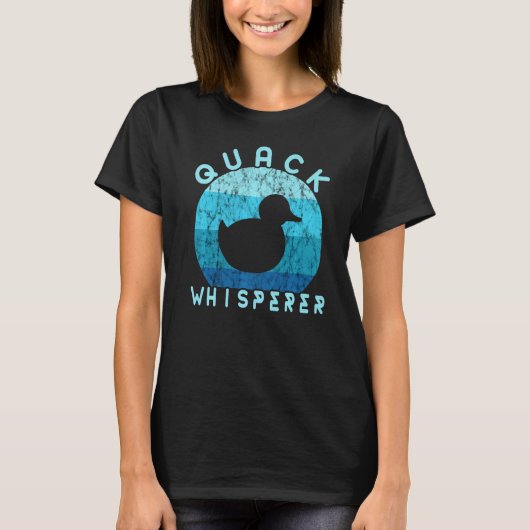 Rubber Duck Quack Whisperer Rubber Duckie T-shirt (Voorkant)