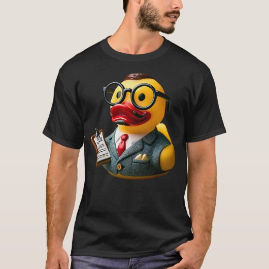 Rubber Duck Real Estate Agent Home Property Sales T-shirt (Voorkant)