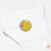 Rubber Duck Ronde Sticker (Envelop)