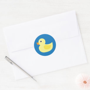 Rubber Duck Ronde Sticker