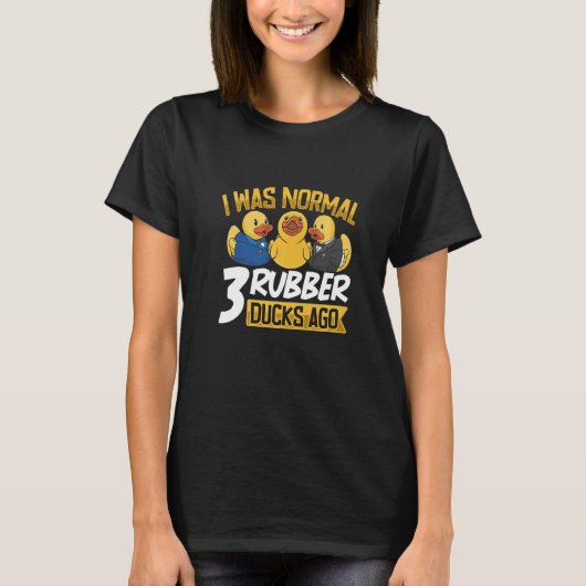 Rubber Duck Rubber Ducks Duck  Bathroom Bubble T-shirt (Voorkant)