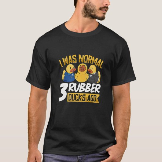 Rubber Duck Rubber Ducks Duck Bathroom Bubble T-shirt (Voorkant)