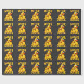 Rubber Duck Rude en Sarcasm Pun Cadeaupapier (Vlak)