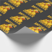Rubber Duck Rude en Sarcasm Pun Cadeaupapier (Hoek)