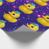 Rubber Duck Schattige Charmant Thema Geïnspireerd Cadeaupapier (Hoek)
