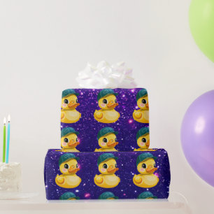 Rubber Duck Schattige Charmant Thema Geïnspireerd Cadeaupapier