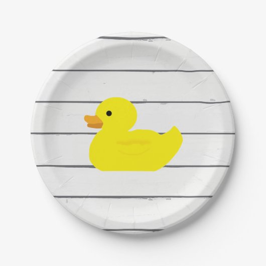Rubber Duck Shiplap Paper Bord (Voorkant)