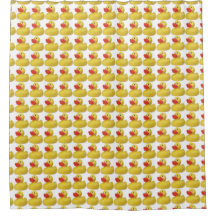 Rubber Duck Shower Curtain van Duckheap.