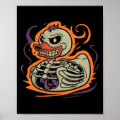 Rubber Duck Skeleton Rubber Duckie Kostuum Party Poster (Voorkant)